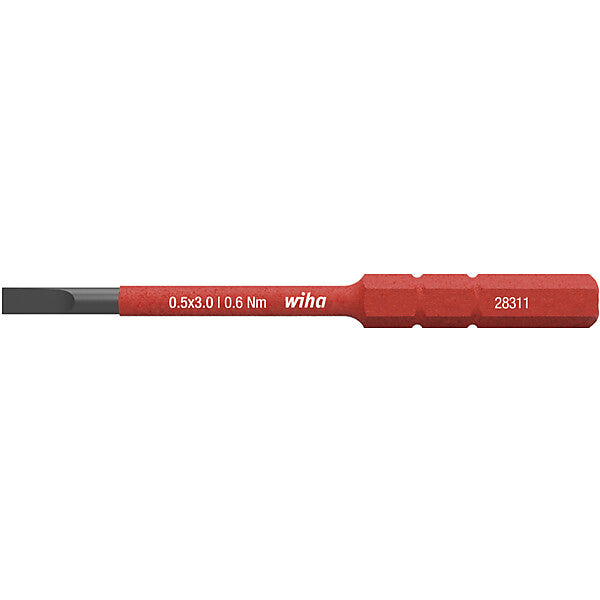 Wiha Schlitz Schraubendreher SoftFinish electric 2831-10 3,0x75